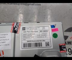 DISPLAY MULTIFUNZIONE 7 PER OPEL INSIGNIA 2012 951 - 13