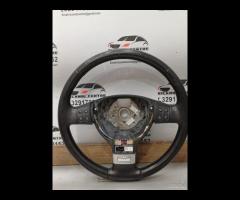 VOLANTE MULTIFUNZIONE IN PELLE NERO/ALLUMINIO VW E