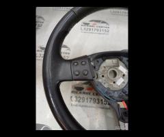 VOLANTE MULTIFUNZIONE IN PELLE NERO/ALLUMINIO VW E