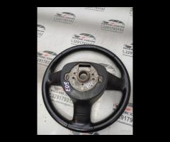 VOLANTE MULTIFUNZIONE IN PELLE NERO/ALLUMINIO VW E - 19