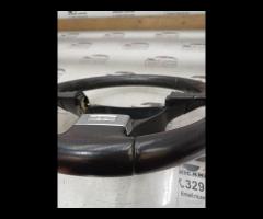 VOLANTE MULTIFUNZIONE IN PELLE NERO/ALLUMINIO VW E - 24