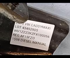 RINFORZO TRAVERSA PARAURTI SUPPORTO POSTERIORE VOL - 21