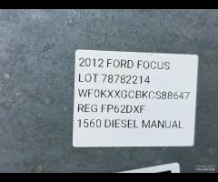 CENTRALINA MOTORE ECU FORD FOCUS 2012 1.6 DIESEL 8 - 12
