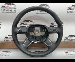 VOLANTE MULTIFUNZIONE IN PELLE NERO AUDI Q3 2013 8