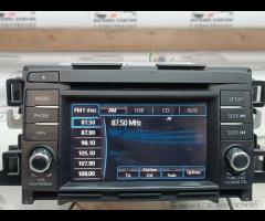 AUTORADIO LETTORE CD GPS SCHERMO NAVIGATORE MAZDA