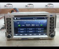AUTORADIO LETTORE CD GPS SCHERMO NAVIGAZIONE HYUND