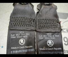 CINTURA DI SICUREZZA ANTER. SX+DX 2007 SKODA ROOMS - 19