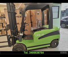 CARRELLO ELEVATORE NUOVO 20 QLI - 4,5 H FORCHE - 3