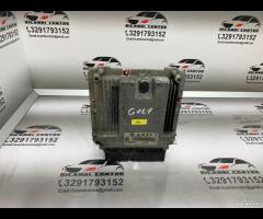 CENTRALINA MOTORE ECU 2.0D 81Kw 110CV VW GOLF 2009