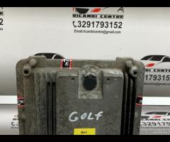 CENTRALINA MOTORE ECU 2.0D 81Kw 110CV VW GOLF 2009