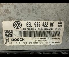 CENTRALINA MOTORE ECU 2.0D 81Kw 110CV VW GOLF 2009 - 9