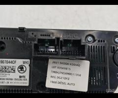 PANNELLO COMANDO CLIMA RISCALDAMENTO SKODA KODIAQ - 16