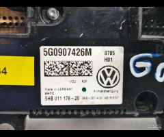 PANNELLO COMANDO CLIMA RISCALDAMENTO VW GOLF 7 5G1 - 9
