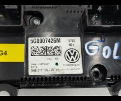 PANNELLO COMANDO CLIMA RISCALDAMENTO VW GOLF 7 5G1 - 21