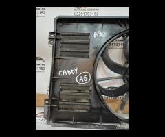 VENTOLA RAFFREDAMENTO MOTORE VOLKSWAGEN CADDY 2015 - 8