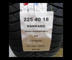 4 GOMME 225 40 18 NANKANG BR1760