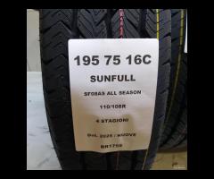 4 GOMME 195 75 16C SUNFULL BR1759