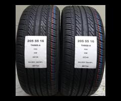 2 GOMME 205 55 16 THREE-A BR1734