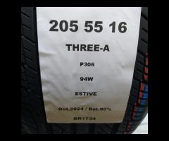 2 GOMME 205 55 16 THREE-A BR1734