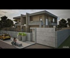 Villa  ultramoderna a Parete