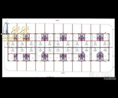 Capannoni commerciale in costruzione a Napoli