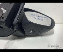 Specchio retrovisore elettrico peugeot 2008 2021