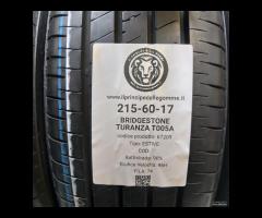 4 GOMME 215 60 17 BRIDGESTONE A67209 - 2