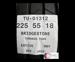4 PNEUMATICI 225/55 R18 BRIDGESTONE ESTIVE KM0 - 10