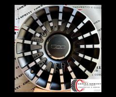 4 CERCHI IN LEGA ORIGINALI RAGGIO 16 FIAT 500