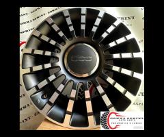 4 CERCHI IN LEGA ORIGINALI RAGGIO 16 FIAT 500