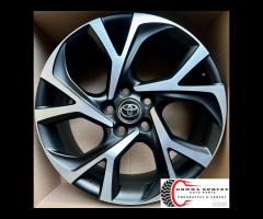 4 CERCHI IN LEGA ORIGINALI RAGGIO 18 TOYOTA C-HR