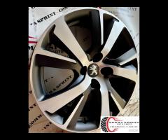 4 CERCHI IN LEGA ORIGINALI RAGGIO 17 PEUGEOT 2008