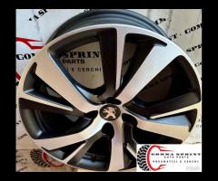 4 CERCHI IN LEGA ORIGINALI RAGGIO 17 PEUGEOT 2008