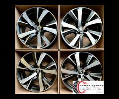 4 CERCHI IN LEGA ORIGINALI RAGGIO 17 PEUGEOT 2008