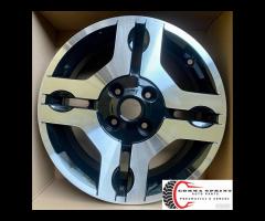 4 CERCHI IN LEGA ORIGINALI RAGGIO 14 FIAT PANDA - 6