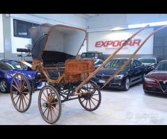 Carrozza cavalli singolo/pariglia Dottorina NUOVA