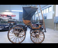 Carrozza cavalli singolo/pariglia Dottorina NUOVA