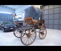 Carrozza cavalli singolo/pariglia Dottorina NUOVA