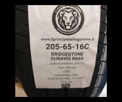2 GOMME 205 65 16C BRIDGESTONE A67479
