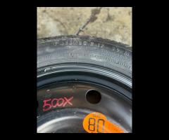 RUOTINO FIAT 500x 500 X O RUOTA DI SCORTA 125 80 R