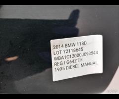 PORTA PORTIERA POSTERIORE SINISTRA BMW F20 2010-20 - 10