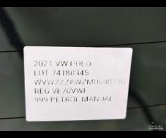 PORTELLONE COFANO POSTERIORE BAULE VW POLO VI 2017 - 13