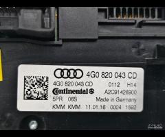 PANNELLO COMANDO CLIMA RISCALDAMENTO AUDI A6 C7 4G - 16