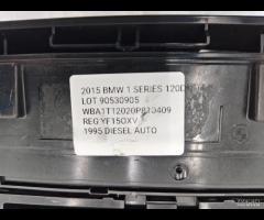 PANNELLO COMANDO CLIMA / AUDIO CROMATA BMW F20 F21 - 14