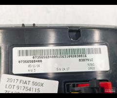PANNELLO COMANDO CLIMA RISCALDAMENTO FIAT 500X CRO - 13