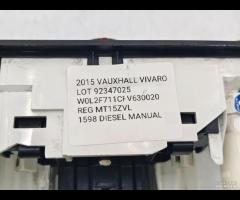 PANNELLO COMANDO CLIMA RISCALDAMENTO OPEL VIVARO B - 8