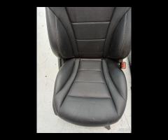 SET SEDILI IN PELLE NERO MERCEDES-BENZ C250 W205 2 - 6