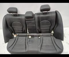 SET SEDILI IN PELLE NERO MERCEDES-BENZ C250 W205 2 - 16