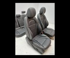 SET SEDILI IN PELLE NERO MERCEDES-BENZ C250 W205 2 - 21