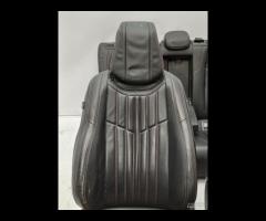 SET SEDILI IN PELLE RISCALDABILI NERO / ROSSO PEUG - 3